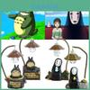 Il mio vicino Totoro Uomo Senza Faccia Luce Notturna Foresta Per Decorazione Camera da Letto Regalo Per Studenti