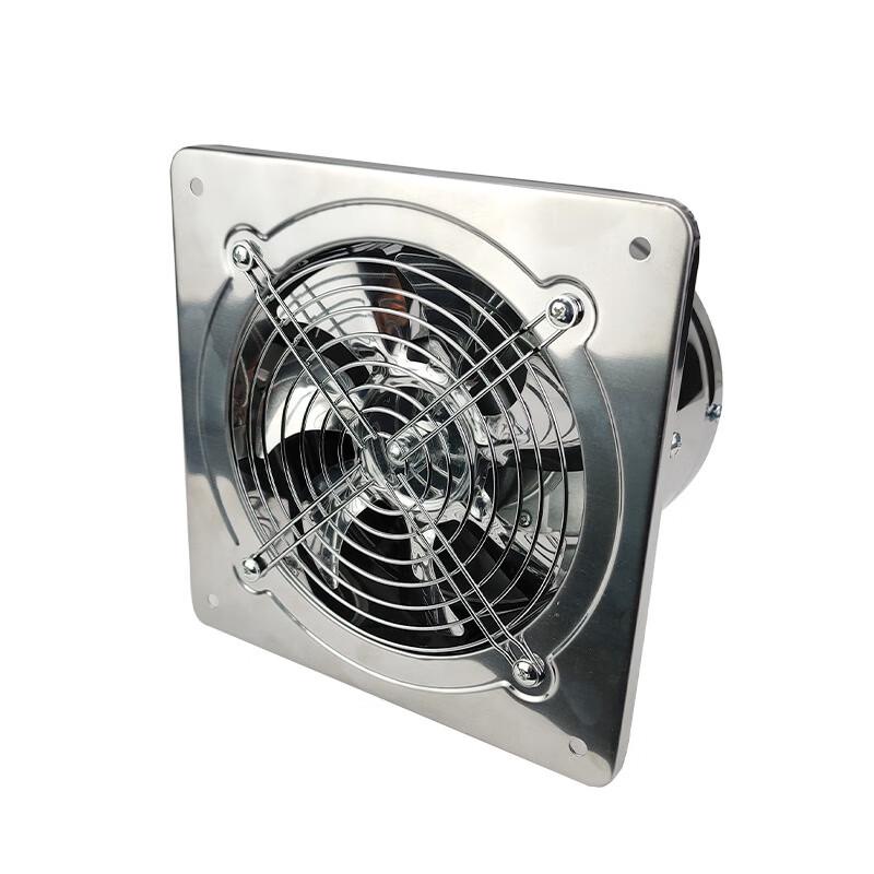 BeiYou 6-inch Kitchen Window/Wall Mount Exhaust Fan CN plug (adapter included)