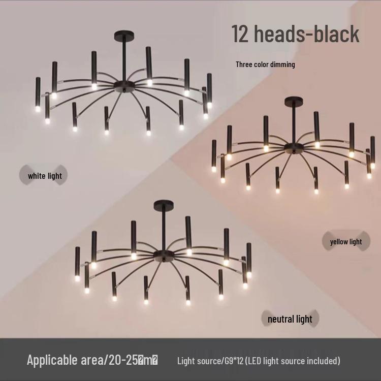 Nordic Post-Modern Creative Chandelier for Living Room, Restaurant, or Hotel