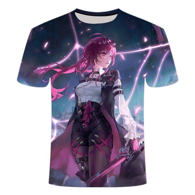 

Лето 2024 года, новые 3D-принтованные футболки с коротким рукавом и персонализированным трендом Collapse Star Dome Series для мужчин и женщин с круглым вырезом M