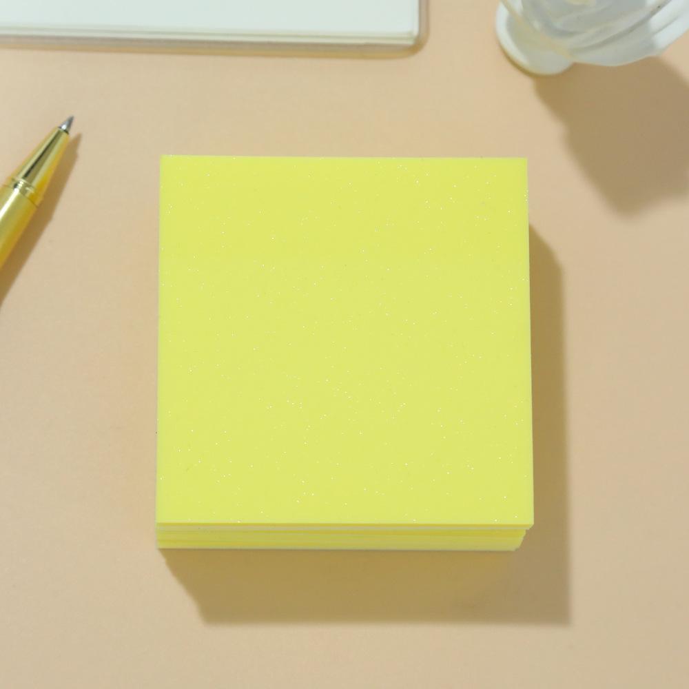 50 fogli Notes adesive per studenti PET traslucido Post-it Blocchetti notes Posit per cancelleria scolastica Adesivi per ufficio