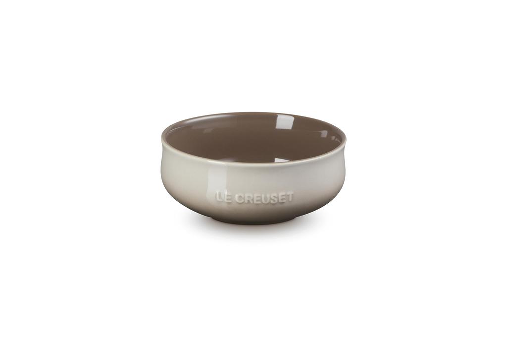 Le Creuset Flora Bowl, 550ml, Nutmeg, Heat-Resistant, Microwave- and Oven-Safe, Oven-Safe [Official Japanese Product]