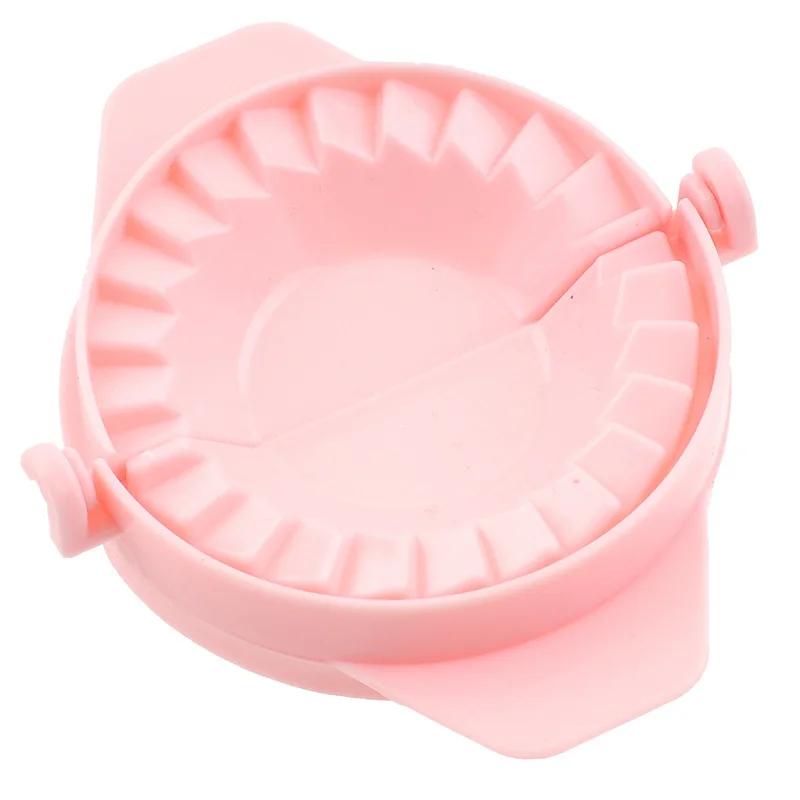 DIY Dumplings Maker Dough Pressing Tool Manual Wrapper Making Plastic Mold Dumpling Skin Artifact Dough Press Kitchen Accessorie