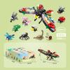 Insect Children Toys Mini Blocks Construction Set Animal Particle Building Block Toy for Kids Boy 9 to 12 Year Old Adults Brick