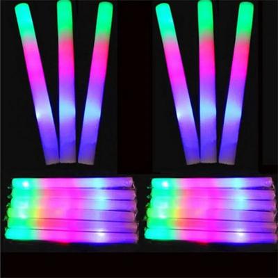 Party Supplies, 12pcs Foam Glow Sticks In Bulk, Light Up Party Gifts For Halloween, Weddings, Dances, Birthdays, Raves, Concerts