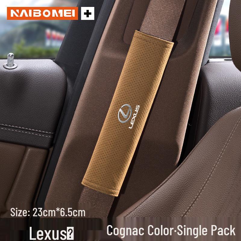 Lexus LS/ES/IS/RX/UX/NX/CT Seat Belt Shoulder Protectors To Prevent Neck Chafing.