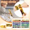World Theme Slap Bracelet Fan Cheering Wristband Band Party Support Accessory