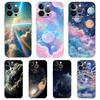 Earth Stars Space Luxury Phone Case For iPhone 16 15 14 13 12 11 Pro Max XS X XR SE 7 8 Plus Soft Silicone Clear Cover