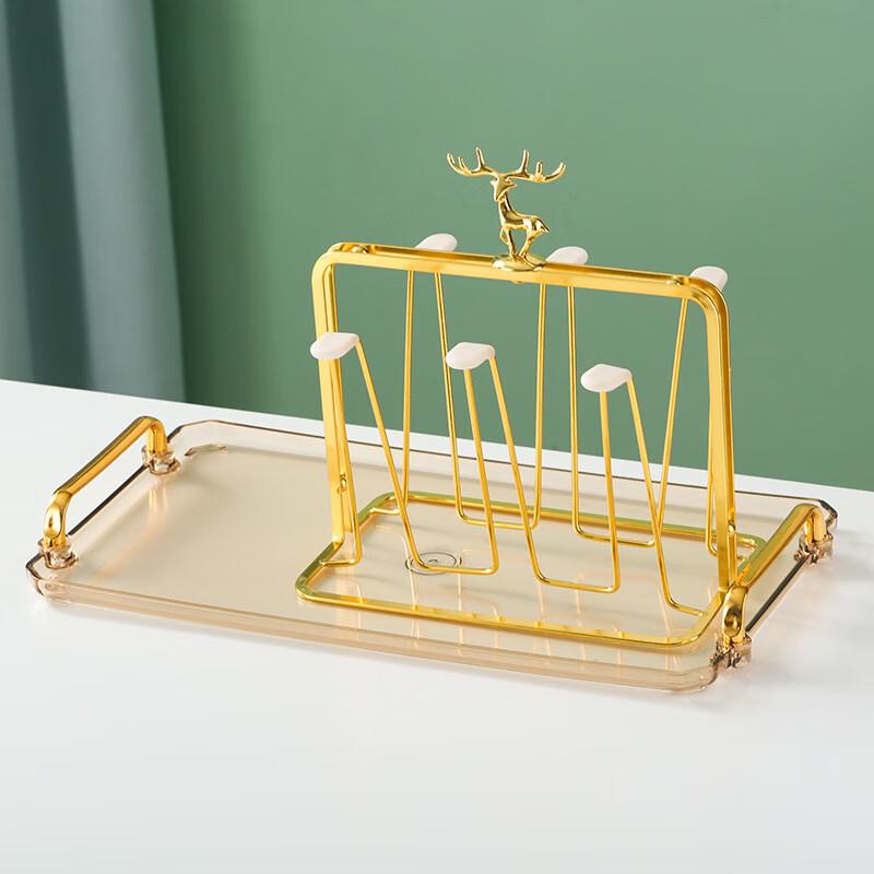 Ice Joy Deer Cup Holder with Draining Rack