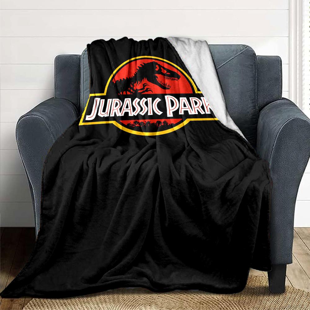 Jurassic Park Adventure Blanket Soft Throw Blanket For Home Bedroom Bed Sofa Travel Office Solid Christmas Blanket