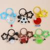Sporty Resin Keychain Playful Design Multi Purpose Bag Clip Creative DIY Project Sturdy Everyday Accessory