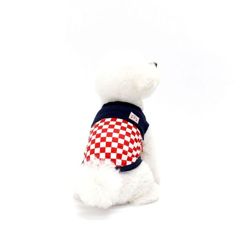 KINIKINI KINI CHECKER BOARD SLEEVELESS-RED(Slave)