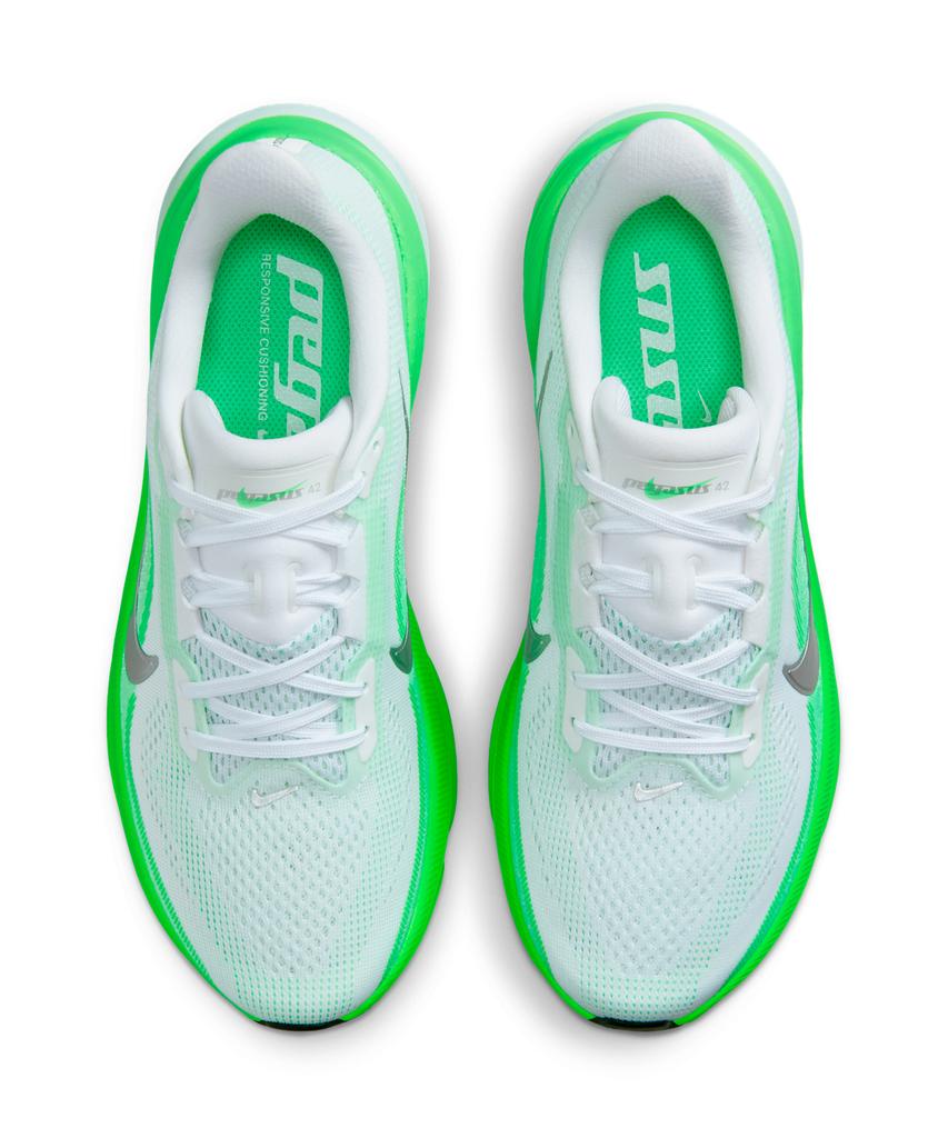 Nike Pegasus 42 W - White:Green Strike:Illusion Green:Metallic Silver / Ib1881-101