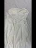 2025 Spring Women's Slim White V-neck Lace Tube Mini Dress