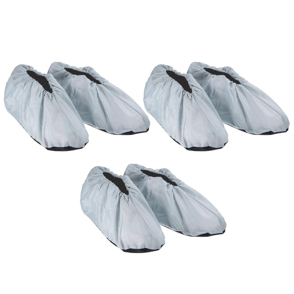 2/3/4Pair Shoes Slippers Protector Household Nylon Shoe Covers Non-Slip Shoe Protectors for Office Laboratory Men Women
