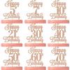 Glitter Birthday Cake Topper - Happy Birthday Party Decorations