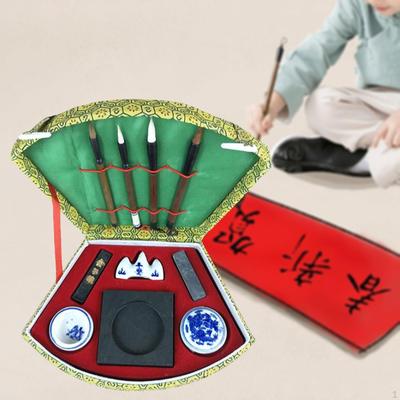 Calligraphy Set Writing Brushes Kits Durable Birthday Gift Tools The Four Treasures of