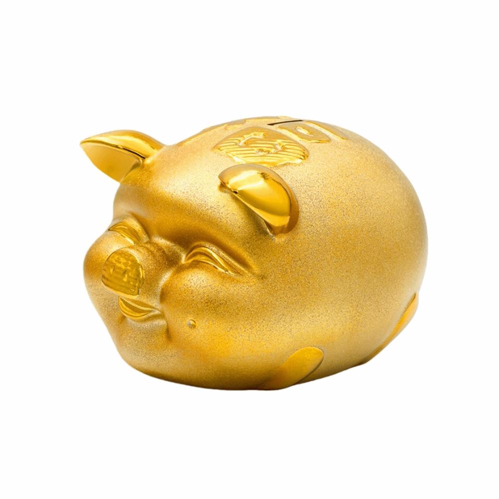 Ceramic Savings Money Tank Pig Mascots Money Jar Decorative Ceramic Piggy Money Bank  Household