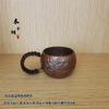 Pure Purple Copper Handmade Kung Fu Tea Cup Small Water Thickened Tea Set Coffee Cup Set Camping Mugs Tea Cups and Saucer Sets