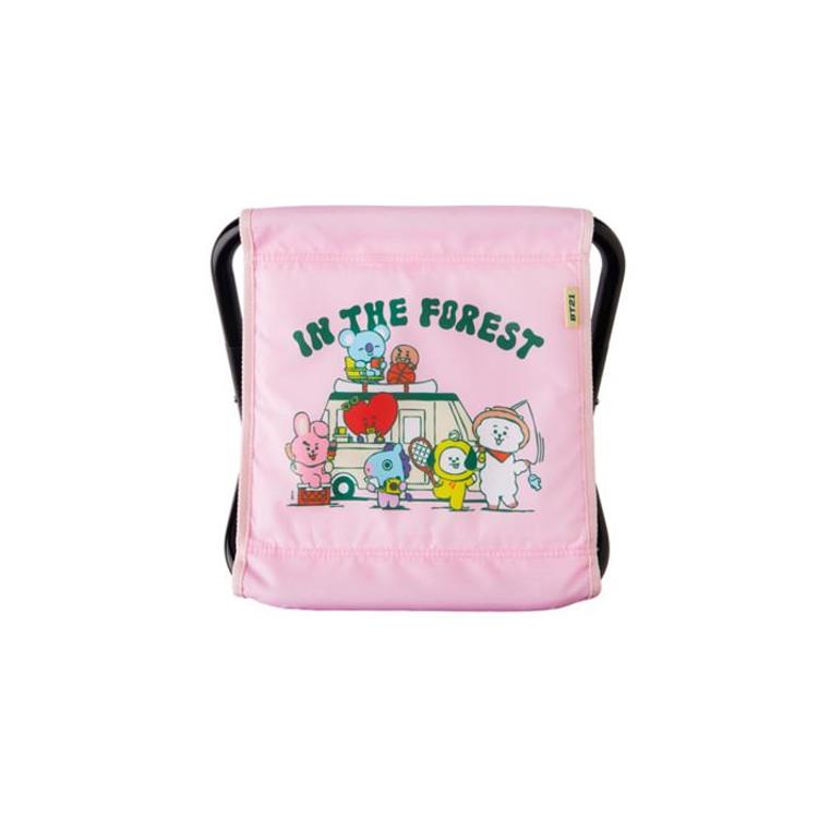 LINE FRIENDS BT21 Pikniková skládací mini židle