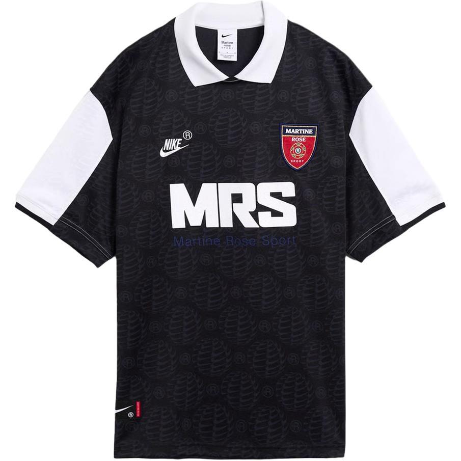 

Nike X Martine Rose Collaboration Comfortable Sports Polo Short Sleeve Soccer Shirt Unisex tops HM9020-010 L