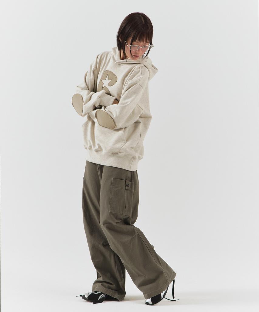 PARAKEET Vintage Washed Cotton Work Pants (Khaki)