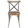 Vidaxl Dining Chairs, 2 Pcs, Solid Reclaimed Wood