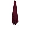 Garden Sun Umbrella Burgundy Red 295 X 295 X 245 Cm
