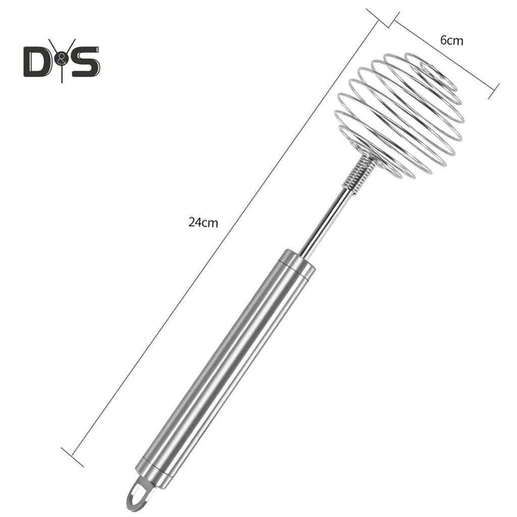 SW Viacúčelový ručný nerezový šľahač na vajcia Šľahač na zemiaky na šľahanie na mlieko a šľahanie