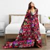 Vox Alastor Hazbin Hotels Blanket Quality Warm Soft  Throw Blanket Winter Girls Boys Couch Chair Sofa Bed Funny Bedspread