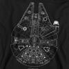 Star Wars Unisex Adult Millenium Lines Sweatshirt