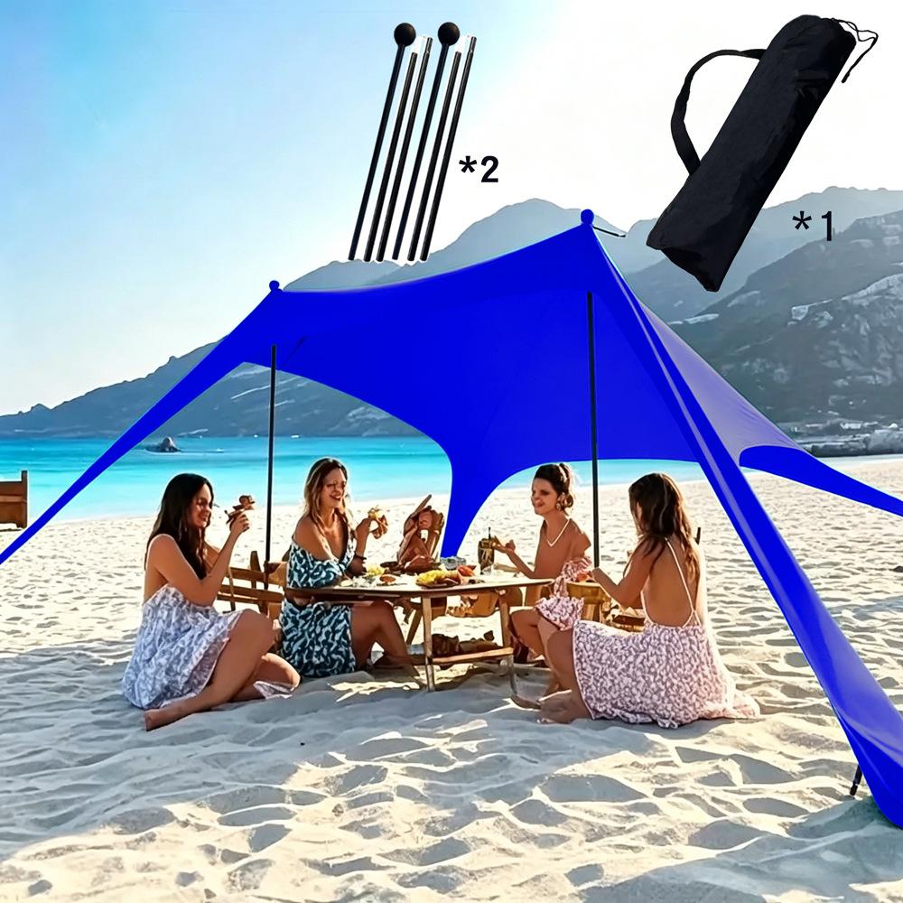 Portable Beach Canopy Tent: Lycra Sun