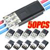 10/20/30/50Pcs Car Wire Cable Snap No-solder No-peel Quick Terminal Connections Joiners Auto Electrical Connector Strip Terminal