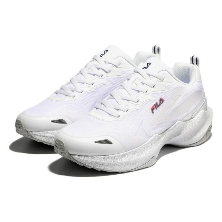 Fila Nre E3 Látka Kůže Pohodlné Sportovní Nízké Lifestyle Boty Unisex Teniska Bílá 1RM02225E_100