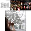 Colorful Pvc Christmas Wall Stickers With Santa Claus For Cheerful Holiday Decor