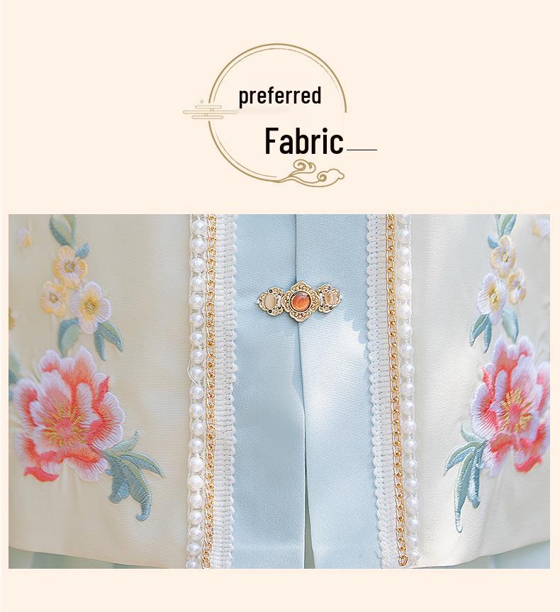 2024 Spring/Autumn Toddler Hanfu: Tang Dynasty Fairy Ma Mian Skirt
