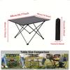 Portable Iron Folding Camping Table