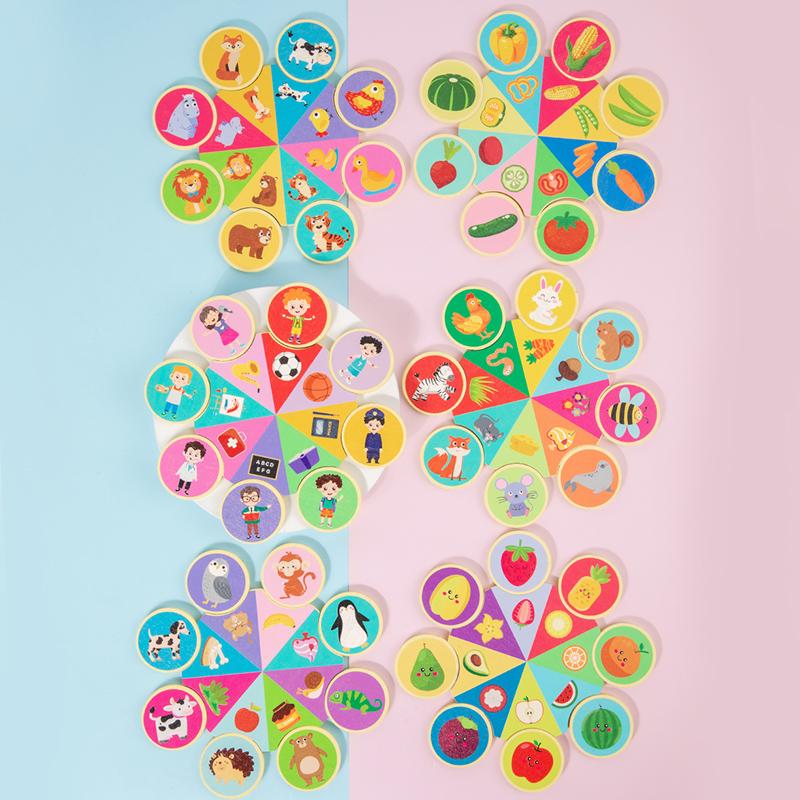 

Relationship Matching Loop Puzzle Game - Suitable For Children s Logical Thinking Classification And Visual Association Skills
