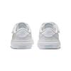 Nike Court Legacy TD Leather Slip Resistant Cushioning Low top Skateboard Shoes White Infant And Toddler DA5382-114