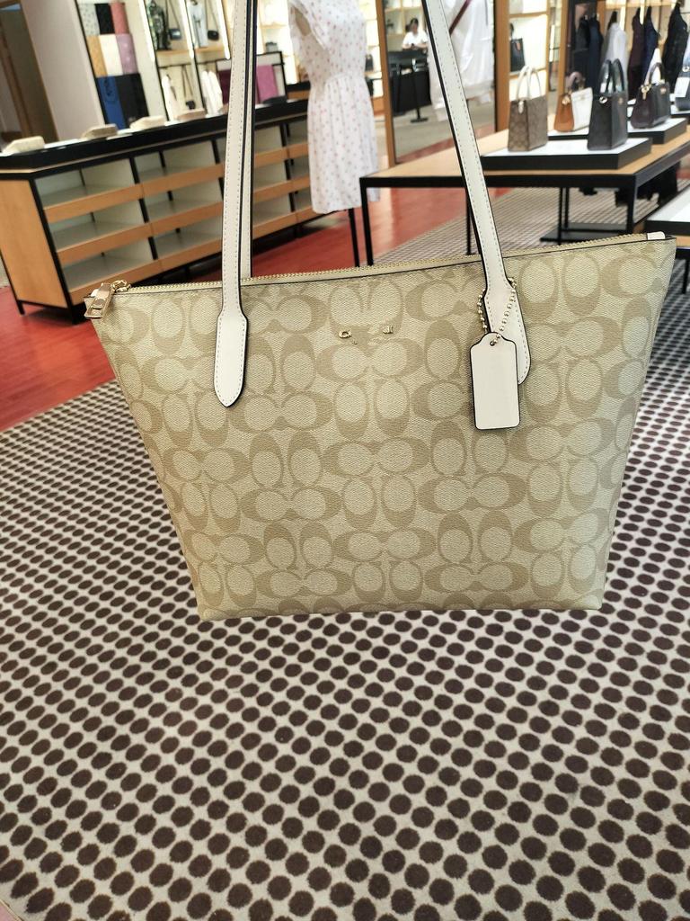 Torba z zamkiem błyskawicznym Zip30 od Kou C: Klasyczna kwiatowa torba na ramię o dużej pojemności dla kobiet