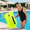 20L Swim Bucket Dry Bag Inflatable Open Swim Buoy Towable Dry Bag Inflatable Life Saving Swim Buoy PVC Inflated Air Drying Bag