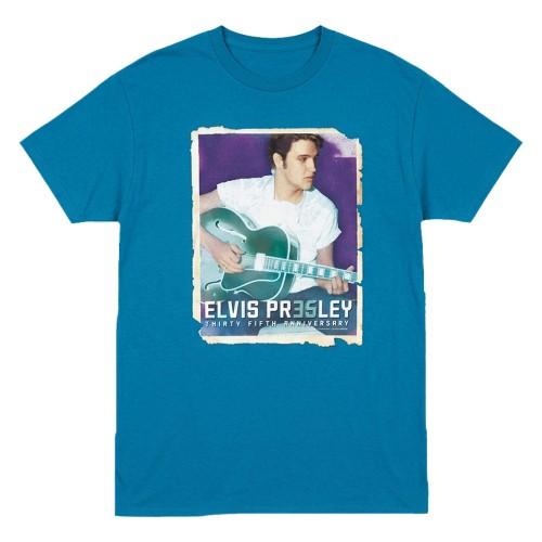 Elvis Presley Unisex Adult 35 Guitar T-Shirt