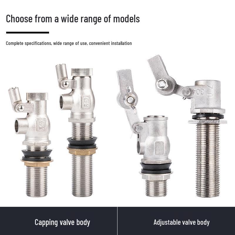 4-punktowa nakrętka ze stali nierdzewnej 304 z powłoką galwaniczną, zawór pływakowy – odporna na wysoką temperaturę, wrzącą wodę, kwasy i zasady