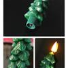Christmas Tree Candles w/Remote Timer Paraffin Waxy Taper Candle Flickering Battery Operated LED Candlesticks 3D Flame Wick Lamp