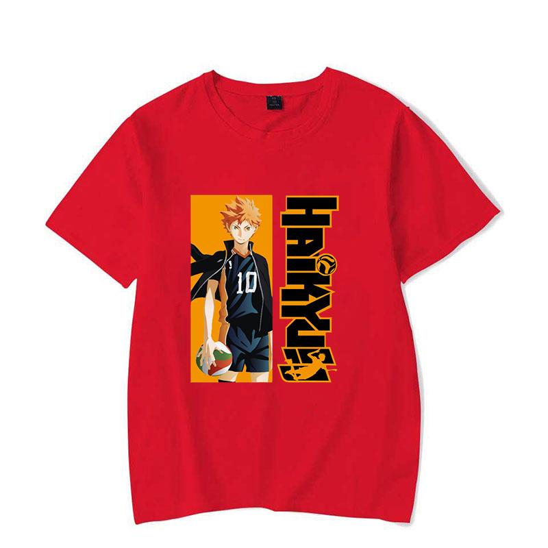 

New Funny Anime Hinata Shoyo Graphic Print T-shirt Women Men Cool Summer Soft Harajuku Short Sleeve Plus Size Tops S