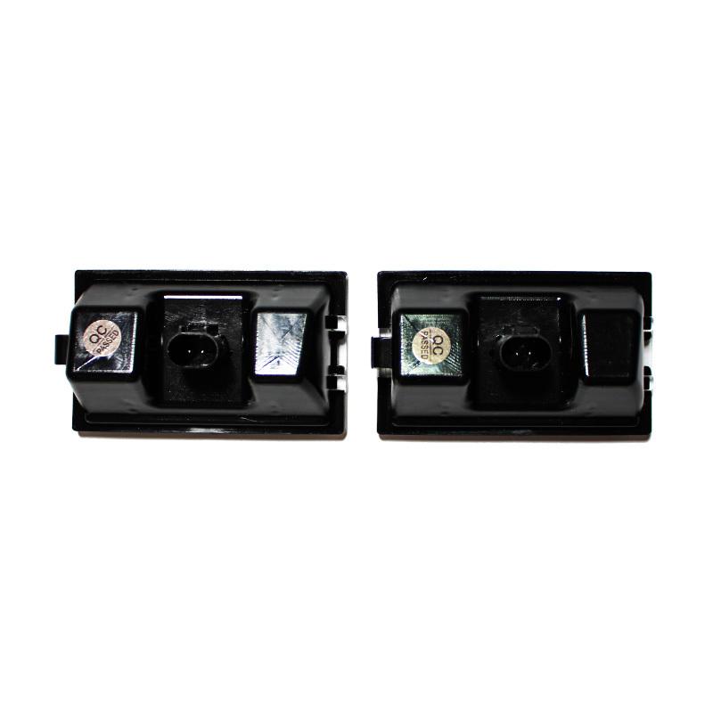 12V LED Number Plate Lamp For Land Rover Discovery 3 Discovery 4 Freelander 2 Range Rover Sport White License Plate Assembly