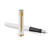 WATERMAN Impression White GT Fountain Fine Gift Luxury 2225545 Pen, Nib, Boxed, Gift,