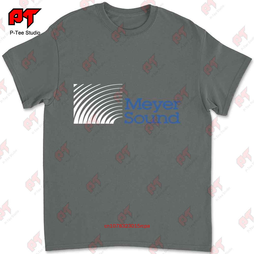 New UnisexS T Shirt Meyer Sound Thinking Logo Usa Size WomenS UDFD