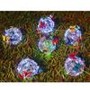 Colorful Butterfly Solar Hanging Light Solar-Powered LED Hanging Light  Night Lighting