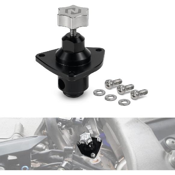

NICECNC Manual Idle Aire Adjuster Valve Compatible with YFZ450R 2009 2010 2011 2012 2013-2017,YFZ450RSE 2017-2019,YFZ450R Special Edition 2016